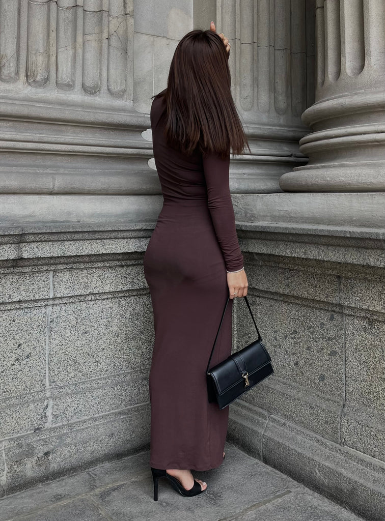 Vestido Lara (color marrón)