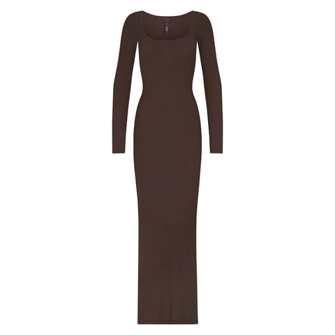 Image of VESTIDO LIA MARRON