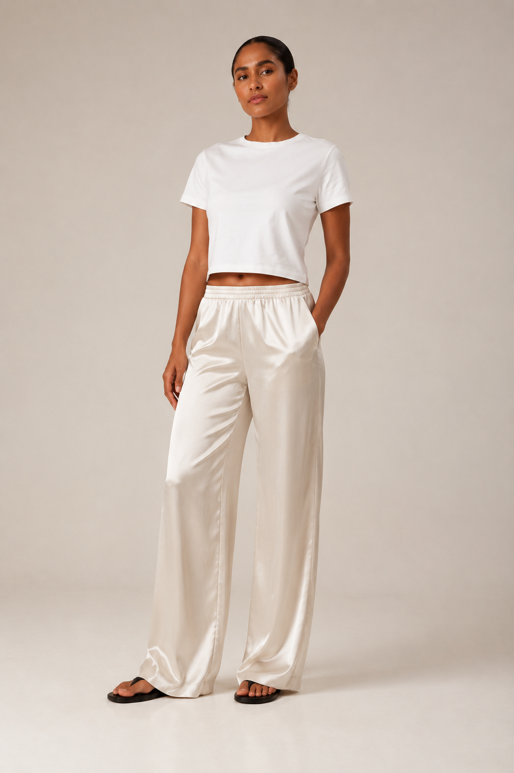 Pantalón Satin ÉLIA