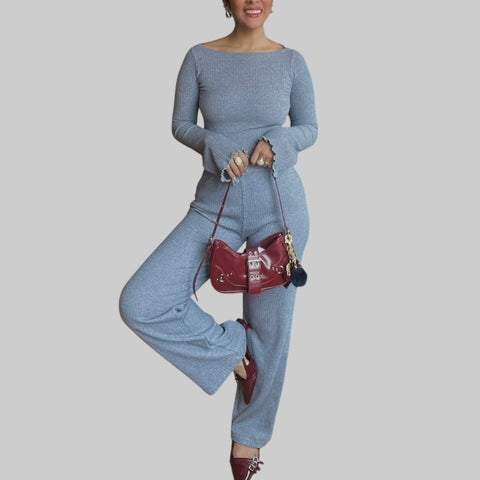 Image of Conjunto Sara (color plomo)